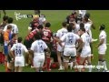 Mamuka Gorgodze vs Yoanne Maestri fight - red cards