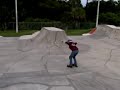 19 year old girl learning to rollerblade 2