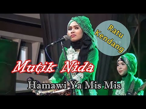 Kendang cewek hijab nyanyi hamawi ya mis mis