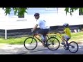 Testing the new Trail-A-Bike