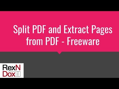 how to isolate pages in a pdf