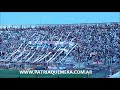 Gente cantando al final del partido vs Dep. Merlo