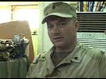 a news story looking at what living conditions are like at camp anaconda, one of the largest bases in iraq.  this features soldiers of the 81st brigade from washington state