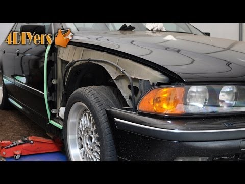 DIY: BMW E39 Fender Removal