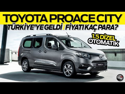 Yeni Toyota Proace City Türkiye'de
