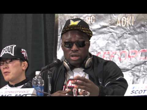 King Mo Post Fight Interview at Strikeforce Nashville Press Conference