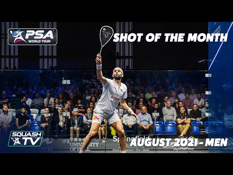 Squash: Shot of the Month - August 2021 - Men