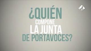 ¿Quien pertenece a la Junta de Portavoces y qué papel desempeña?