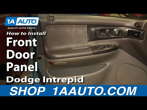 How To Install Replace Front Door Panel Dodge Intrepid 93-97 1AAuto.com