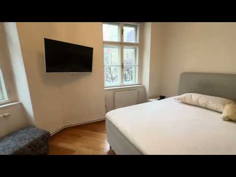 Video Praha 1, luxusní zařízený byt 2+kk k pronájmu, ul. Haštalská, Staré Město, 46m2