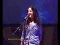 Sul palco di studio54network Leda Battisti a Sinopoli