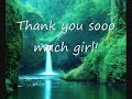Thank you to Britney!