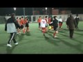impresa futbolclub:i ragazzi del '95 (cat. giovanissimi) allenati da andrea cardone espugnano il campo della cisco (1-2) con una doppietta del capitano, dario catania. nelle immagini il brivido finale con il salvataggio di testa di dario catania (decisivo anche in difesa) e il rinvio al volo liberatorio di robbi dentice che mettono in salvo il risultato. al triplice fischio � comprensibile l'esultanza degli uni (futbolclub) e l'amarezza degli altri (cisco). 
per il presidente del futbolclub, luca bergamini e per tutto il team una giornata da incorniciare (il 23 febbraio 2008). complimenti alla cisco che obiettivamente non avrebbe demeritato di pareggiare:la partita � stata combattutissima. grande agonismo e grande correttezza in campo e sugli spalti, davvero un bell'esempio che arriva dal calcio giovanile...
queste le formazioni: cisco 1 matera, 2 tabacchi, 3 rausa, 4 sterlicchio (cap), 5 rossi, 6 trombetta, 7 centra, 8 taglienti, 9 d'agapiti, 10 tassi, 11 copponi, 12 di piero , 13 peroni, 14 bevilacqua,15 manzoni, 16 de santis, 17 guglielmi, 18 contino. cambio nel primo tempo. uscito centra per infortunio, entrato de santis. secondo tempo: esce tassi entra peroni; esce taglienti entra manzoni; escono tabacchi e rausa, entrano guglielmi e bevilacqua; 
esce trombetta entra contino. allenatore: piangerelli.
futbolclub: 1 mazzanti, 2 cappello, 3 bulla, 4 alfano, 5 fruscella, 6 rebecchini, 7 vladovich, 8 catania, 9 giulio rosati, 10 vivenzio, 11 soldano; 12 magistrelli, 13 ceccarelli, 14 giorgio rosati, 15 galletti, 16 dentice. allenatore: cardone. 
cambi. nel corso secondo tempo: esce cappello, entra ceccarelli; esce mazzanti, entra magistrelli; esce vladovich, entra dentice; esce vivenzio entra galletti; esce soldano, entra giorgio rosati.