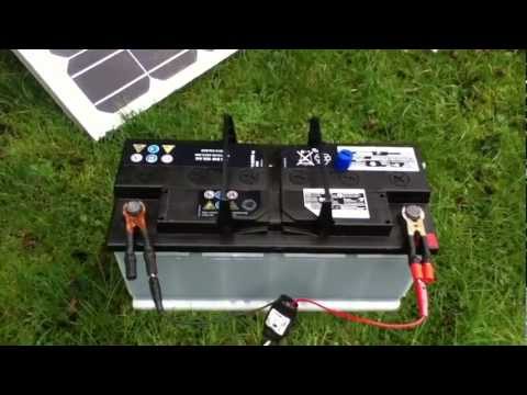 how to charge a car battery uk