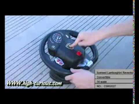 licensed Lamborghini Reventon steering wheel rc series