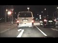 A fast motion drive through a city (time-lapse)