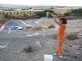 Bubbles outside