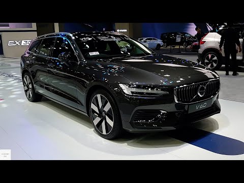 2024 Volvo V60 Recharge T8 Plug-in Hybrid / In-Depth Walkaround Exterior & Interior