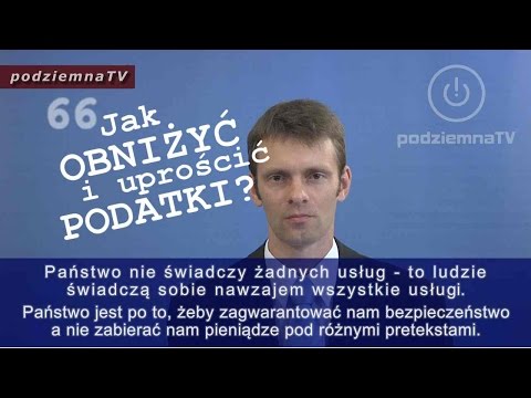 Gdybym był premierem - SYSTEM PODATKOWY i finansowanie państwa moimi oczami