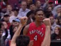 chris bosh hits a three quarter court shot at the buzzer!