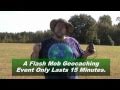 GeoSnippits - HHH's Great Geocaching GPS Experiment Flash Mob Event