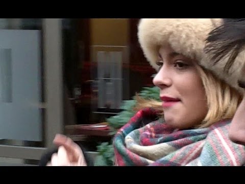 Jorge Blanco - Violetta alias Martina Stoessel et aussi Jorge Blanco, Diego Dominguez, Lodovica Comello et Mercedes Lambre à Paris France Jeudi 16 janvier 2014 vers 10h30.