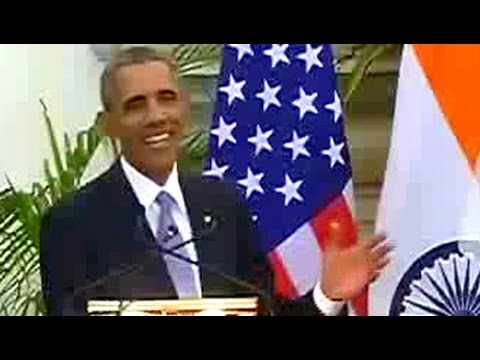 gets - Addressing the press, President Obama said,