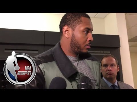 Video: Carmelo Anthony explains why he will not get angry over his ejection | NBA on ESPN