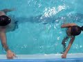4 year old free diver