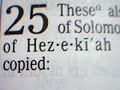PROVERBS 25 (the 25th day of the month)