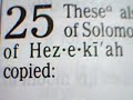 PROVERBS 25 (the 25th day of the month) PROVERBS 25 (the 25th day of the month)