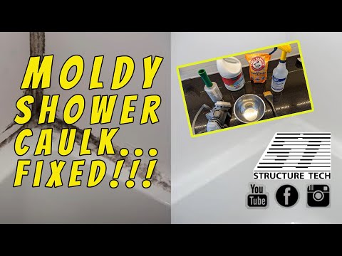 video-linktoworks-How to clean moldy caulk in the shower
