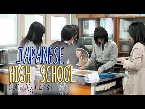 Japanese High School Cooking Class