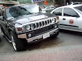 Dubai outside our Landmark Hotel Nasser Sq Hummer H2