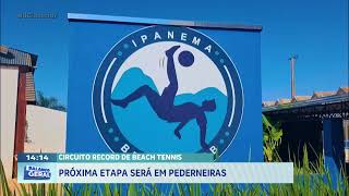 Circuito Record de Beach Tennis: próxima etapa será em Pederneiras