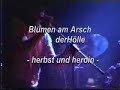 Blumen am Arsch der HÃ¶lle - Herbst und Heroin