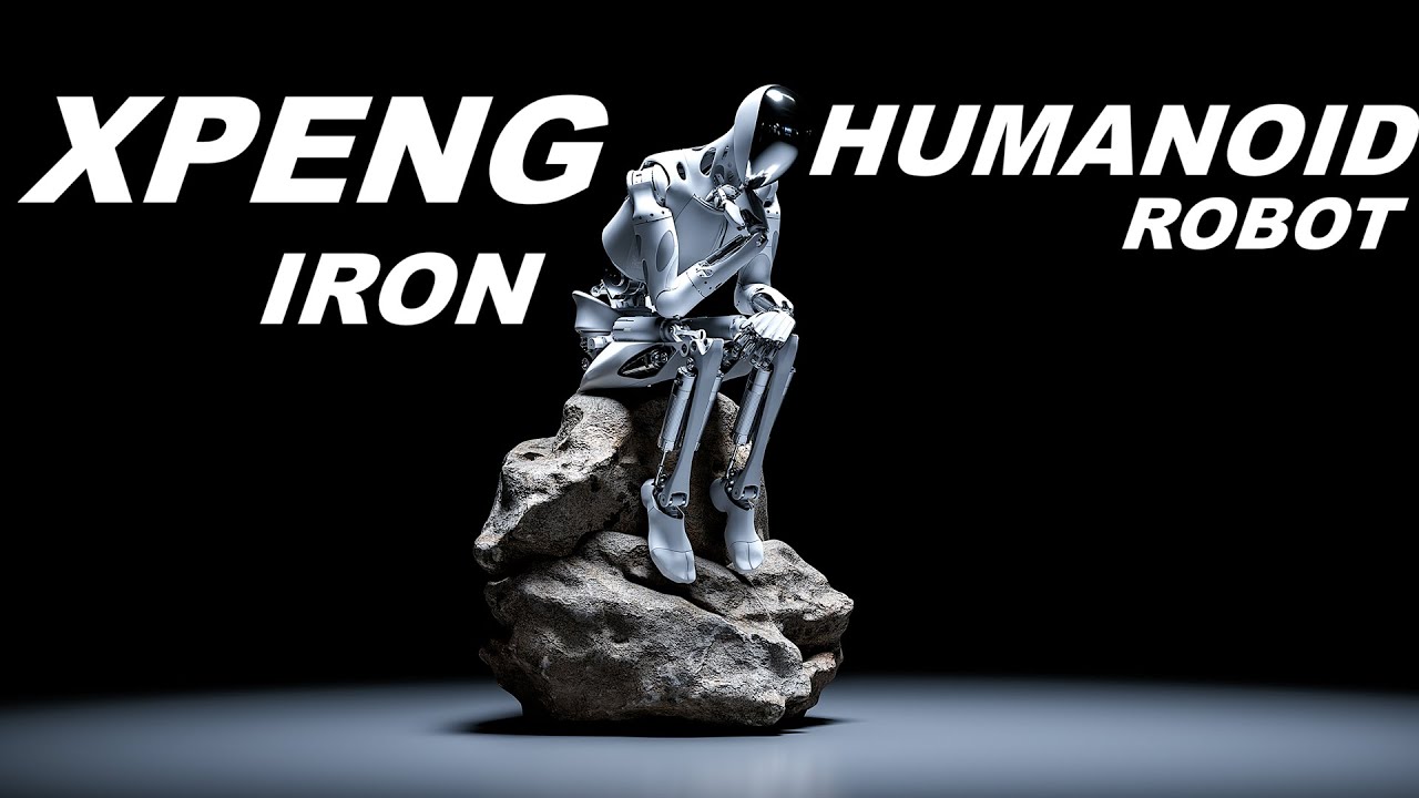 XPENG IRON - Humanoid Robot Working Together in Car Factories