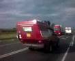 videos de Truck na drodze przed granicą