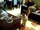 Sanika putting ribbons