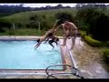Dan quebrando o braço Dan quebrando o braço