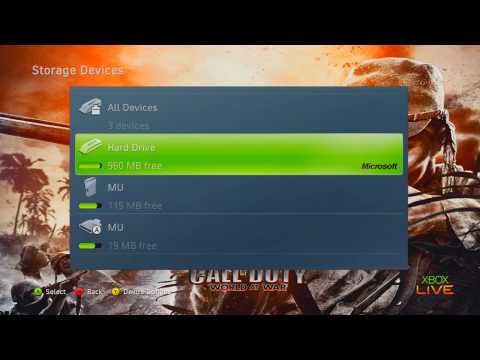 how to delete a patch on xbox 360