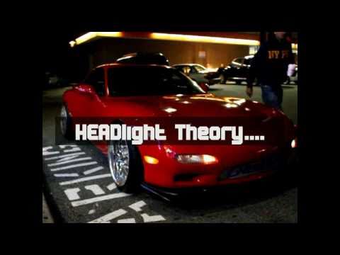 how to adjust rx7 headlights