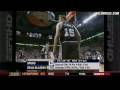Nicolas Batum HAMMER dunk vs Spurs 3/1/09 HD