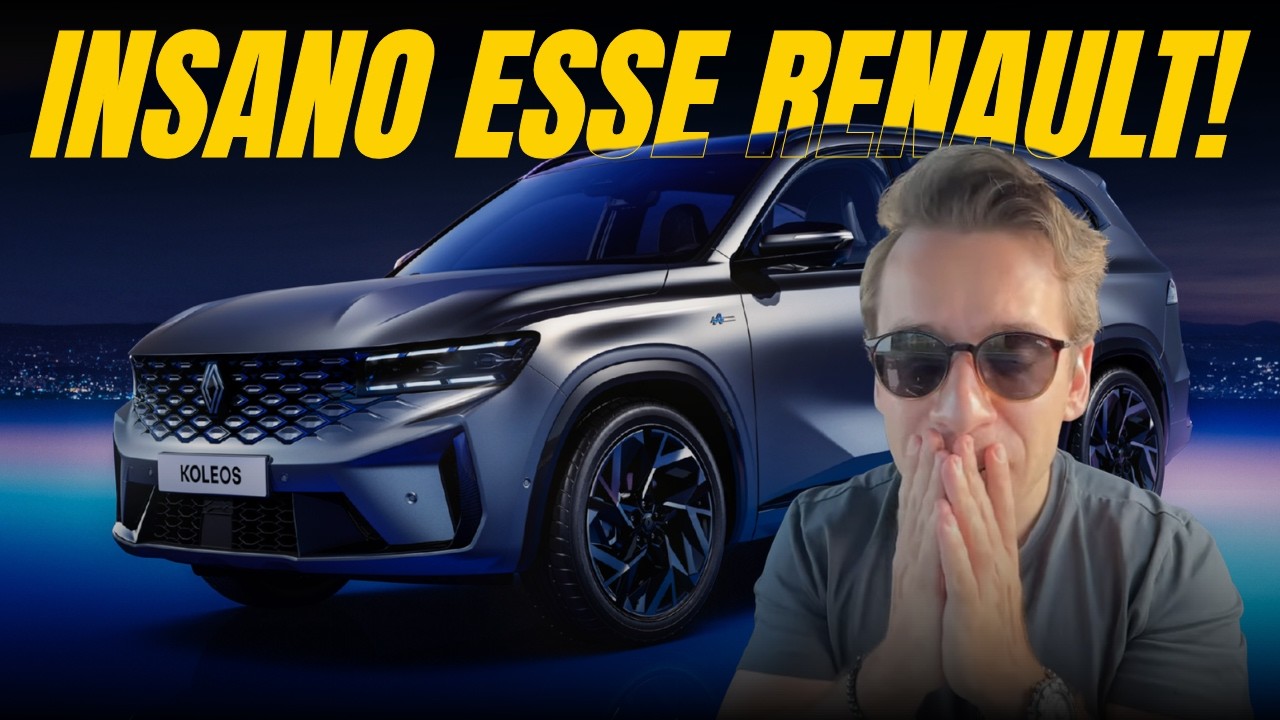 Novo KOLEOS HYBRID. Um Renault de Luxo Com Mais de 200cv. Confira!