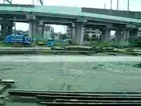 大宮総合車輌センターの試験走行線