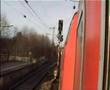 train ride behind diesel locomotive 218-314