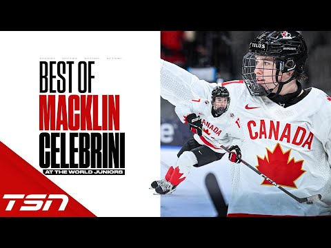 BEST OF MACKLIN CELEBRINI | 2024 IIHF WORLD JUNIORS