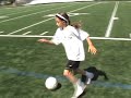 U9 SOCCER GIRL PLAYING UP 2 YEARS ON U11 GAME HIGHLIGHTS