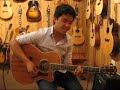 Kevin singing \"Daughters\" by John Mayer.