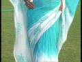 videos de Off White Pure Georgette Saree with Blouse